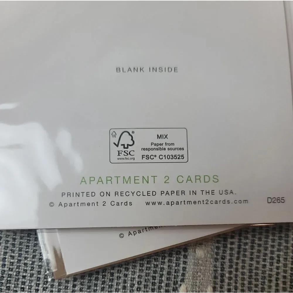 NEW: APARTMENT 2 CARDS